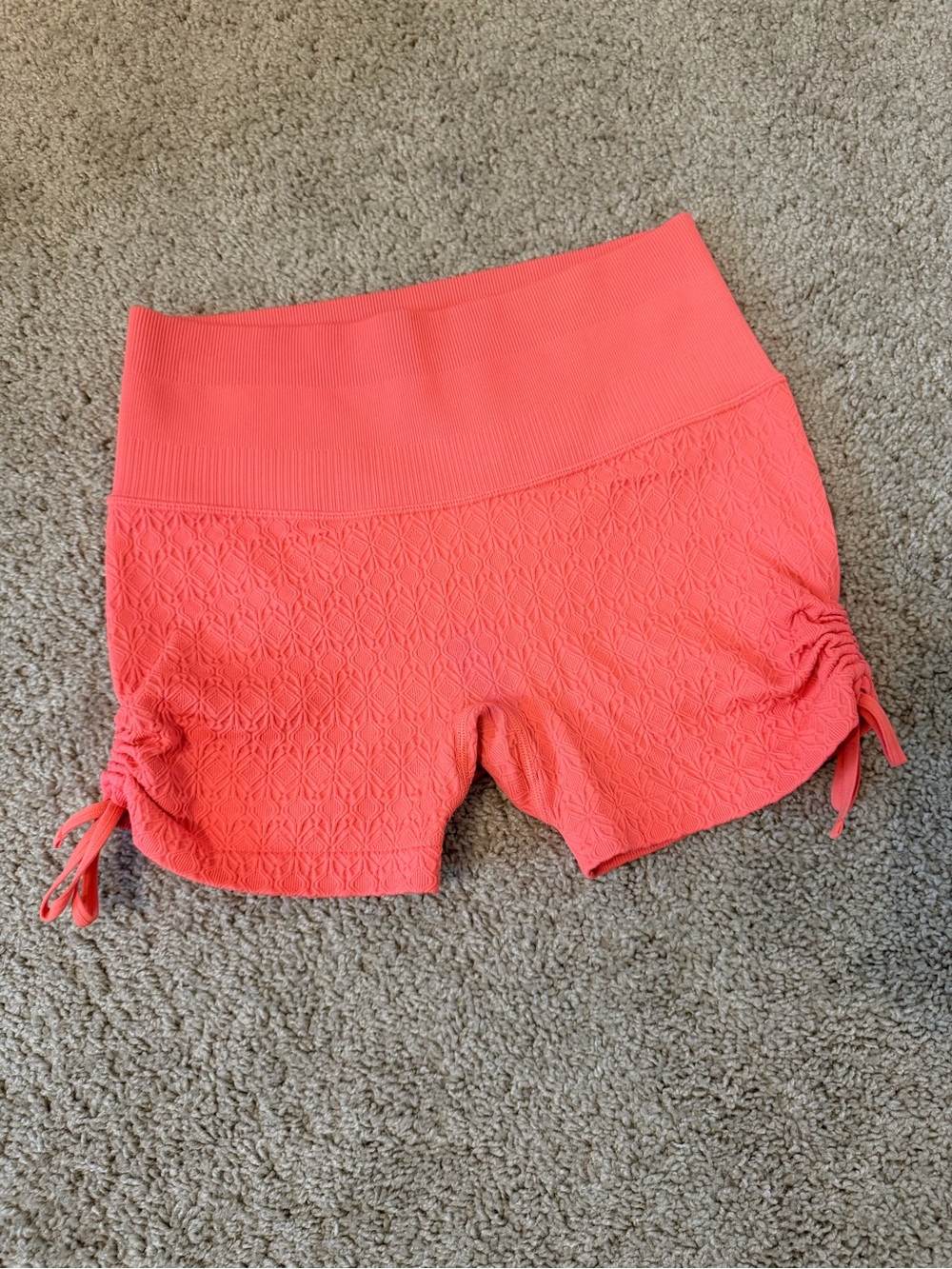 JoyLab Coral Textured Shorts, Medium!